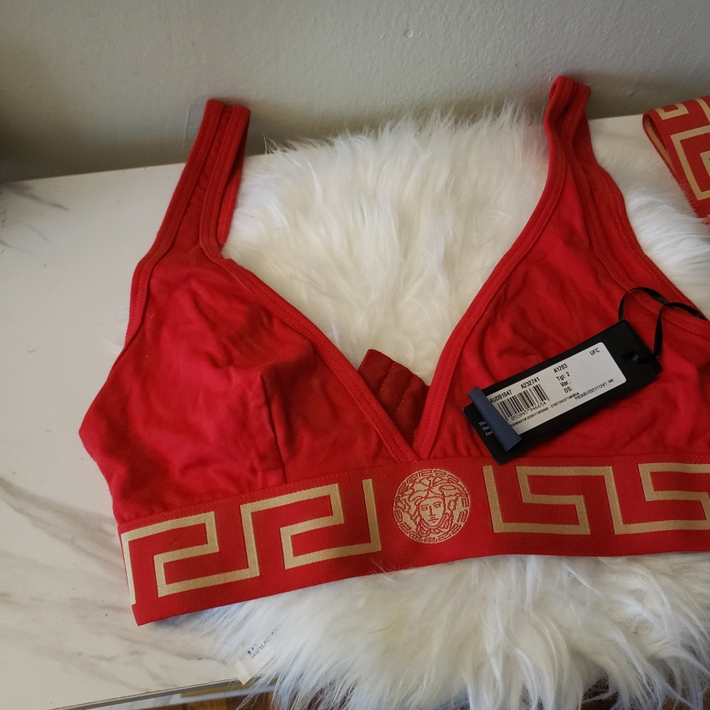 Versace Red Bikini Set